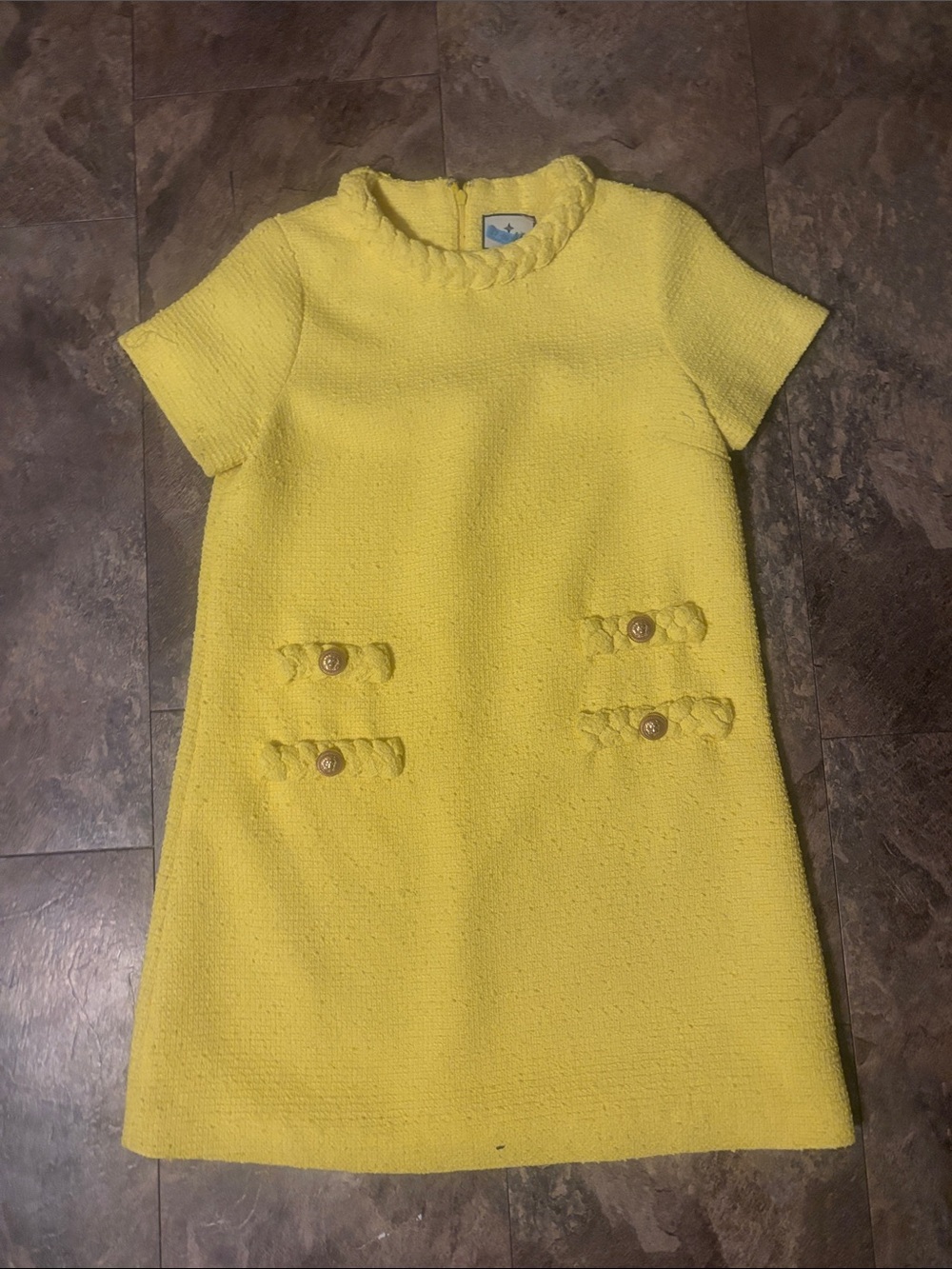 Tuckernuck Bright Yellow Dress
